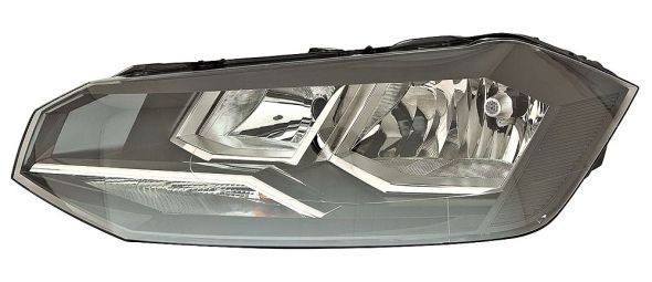 Headlight assembly IPARLUX Left, H7/H7, WY21W, with electric motor - 11340401