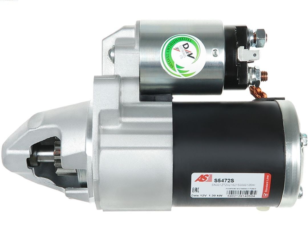 AS-PL Starter motors S5472S for MITSUBISHI LANCER, OUTLANDER
