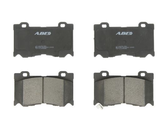 ABE C11095ABE Brake pad set Front Axle, not prepared for wear indicator