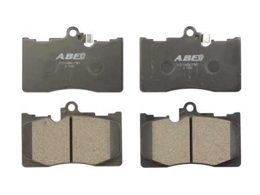 ABE C12116ABE Brake pad set Front Axle, not prepared for wear indicator