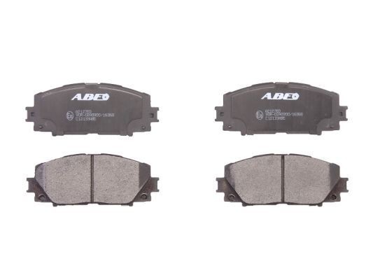 ABE C12133ABE Brake pad set Front Axle, not prepared for wear indicator