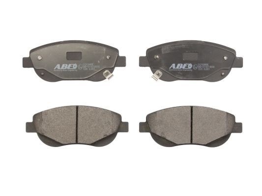 ABE C12134ABE Brake pad set Front Axle, not prepared for wear indicator
