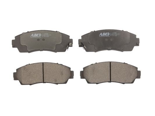 ABE C14059ABE Brake pad set Front Axle, not prepared for wear indicator