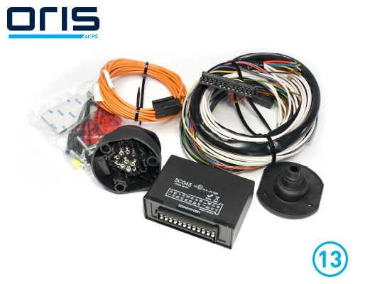 Електрокомплект, теглич ACPS-ORIS 025-058 - Теглич / монтажни компоненти резервни части за Опел поръчайте