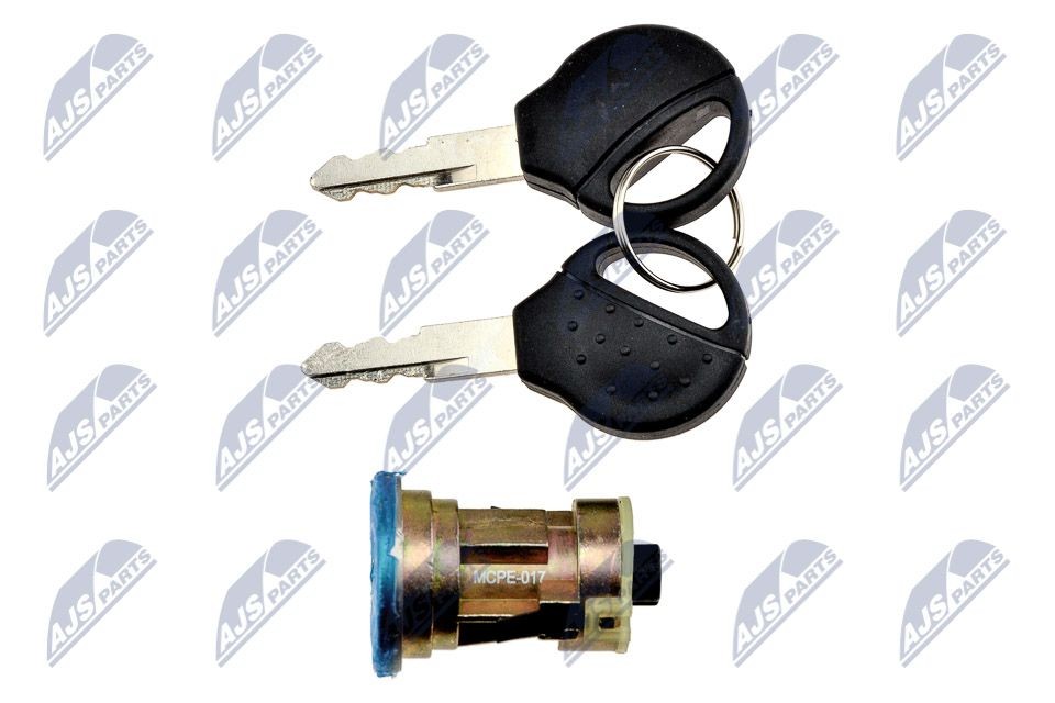 NTY Lock Cylinder Kit EZC-PE-017 for Peugeot 206 Hatchback