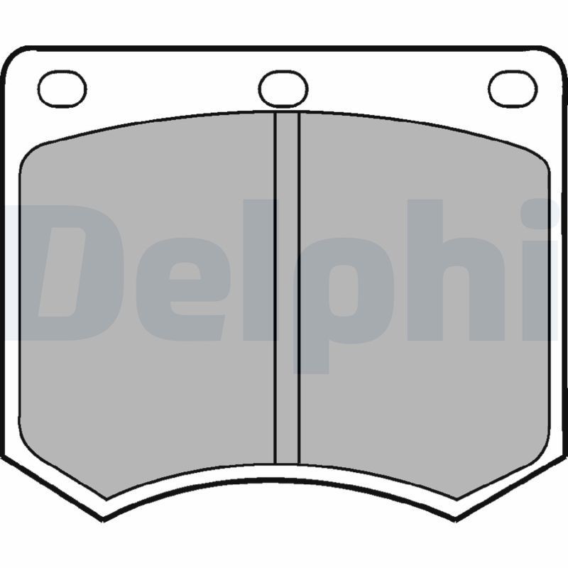 LP154 DELPHI Bremsbeläge für DAF online bestellen