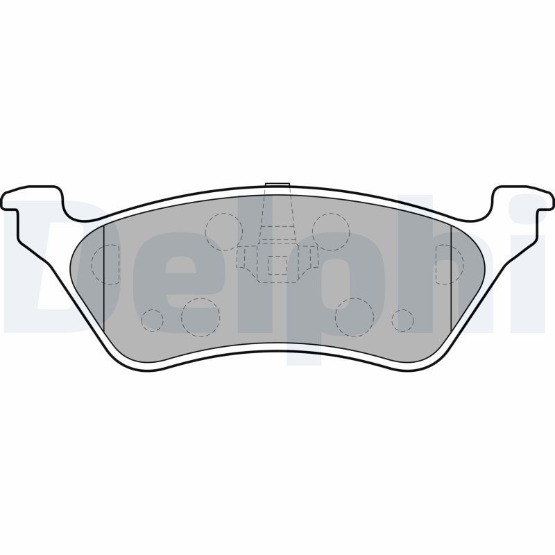 DELPHI LP1694 Brake pad set CHRYSLER experience and price