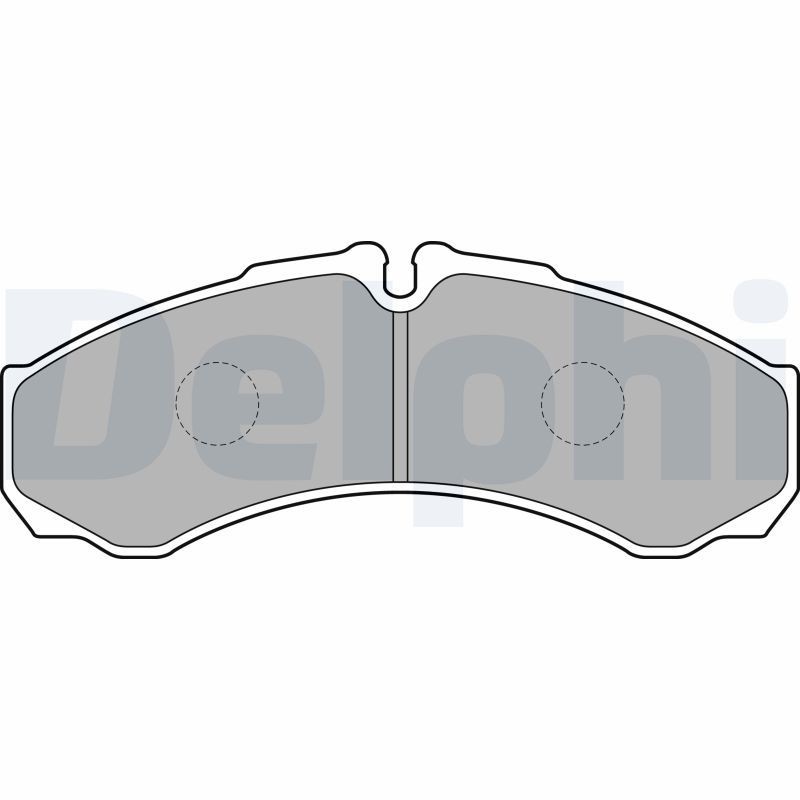 Iveco Daily Disk brake pads 1763056 DELPHI LP1802 online buy