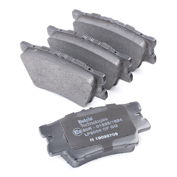 LP2004 Disc brake pads DELPHI D1212-8332 review and test