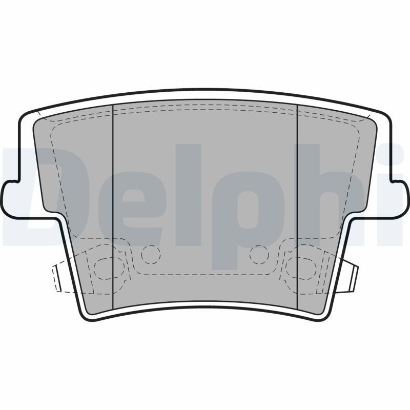 DELPHI LP2035 Brake pad set CHRYSLER experience and price