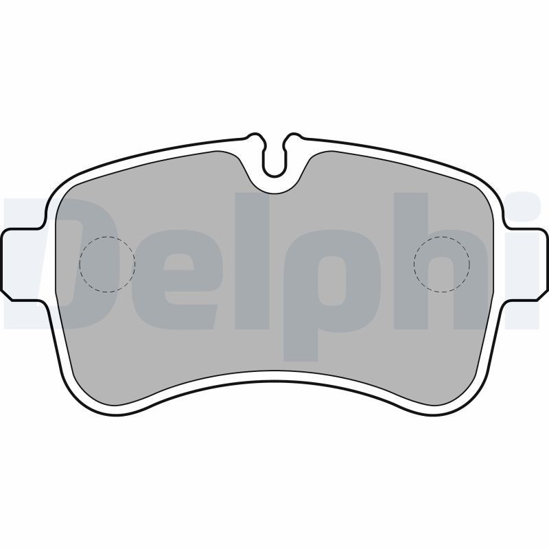 Great value for money - DELPHI Brake pad set LP2040