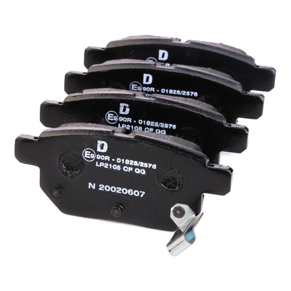 LP2105 Disc brake pads DELPHI 25017 review and test