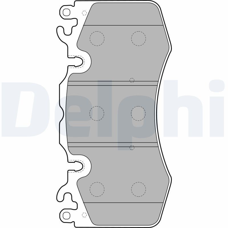 DELPHI LP2187 Brake pad set LAND ROVER experience and price