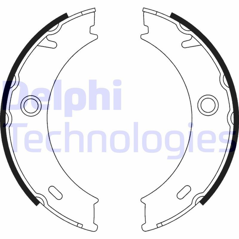 DELPHI LS1917 Handbrake shoes VW experience and price