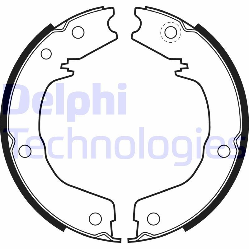 DELPHI LS2007 Handbrake shoes OPEL experience and price