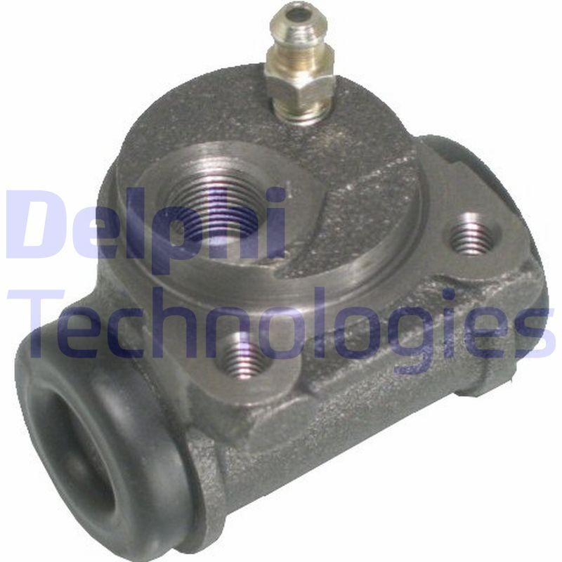DELPHI LW25136 Wheel Brake Cylinder 19,1 mm, with integrated regulator, Cast Iron