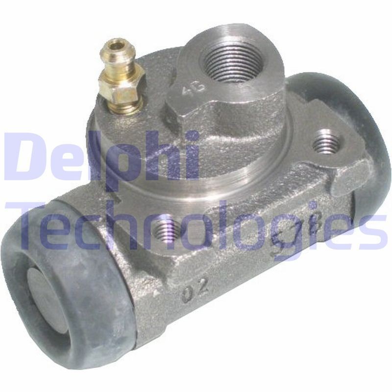 DELPHI LW25146 Wheel Brake Cylinder 20,6 mm, with integrated regulator, Cast Iron