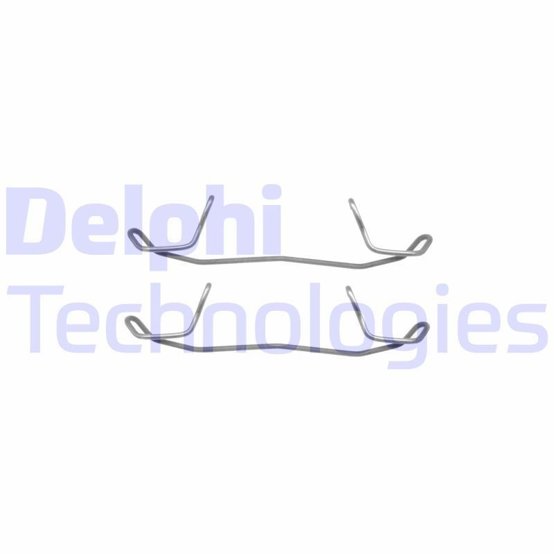 DELPHI LX0210 Accessory Kit, disc brake pads
