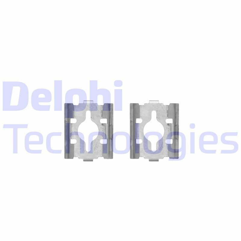 Great value for money - DELPHI Accessory Kit, disc brake pads LX0328