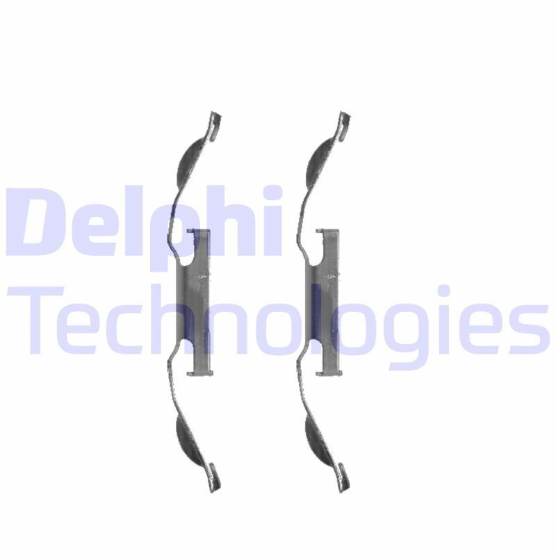DELPHI LX0330 Brake pad accessory kit BMW 3 Compact (E46) 316ti 1.6 105 hp Petrol 2004 price