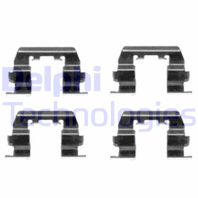 Honda HR-V Brake pad accessory kit 1765791 DELPHI LX0411 online buy