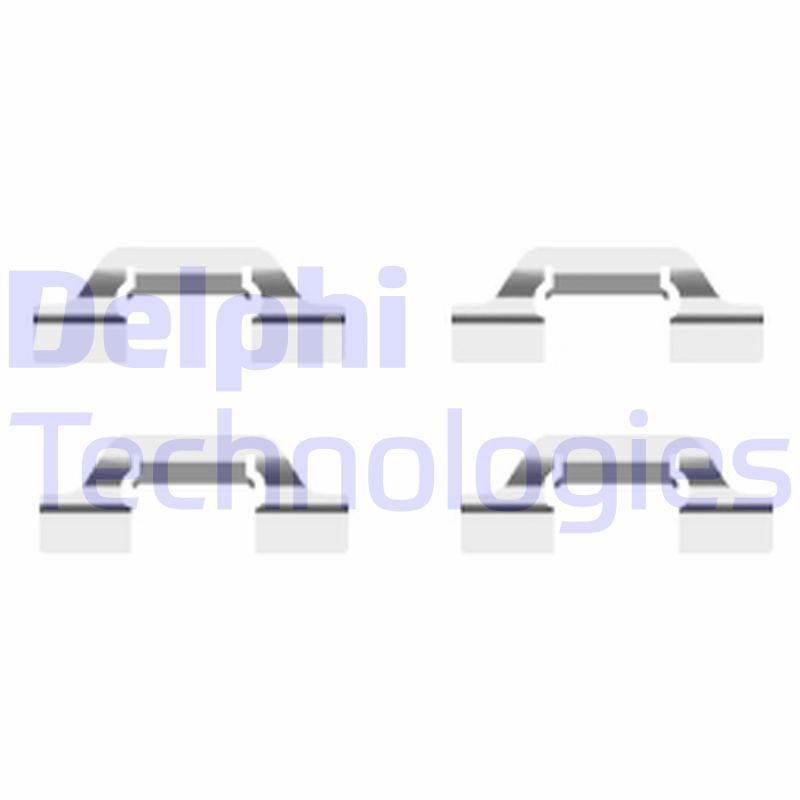 Škoda ROOMSTER Brake pad fitting kit 1765818 DELPHI LX0438 online buy