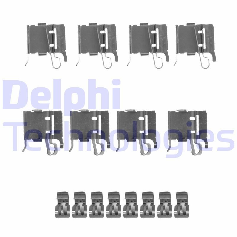 DELPHI LX0491 Brake pad fitting kit LEXUS CT 2010 price