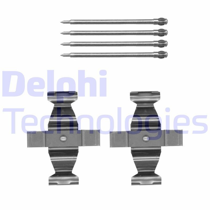 DELPHI LX0546 Accessory Kit, disc brake pads