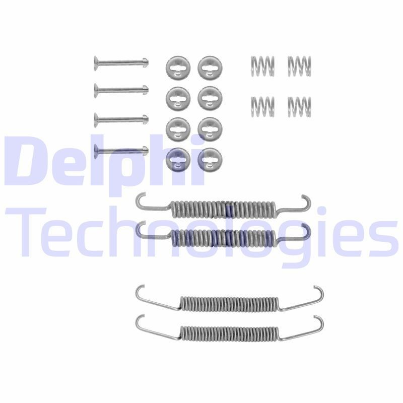 Great value for money - DELPHI Accessory Kit, brake shoes LY1017