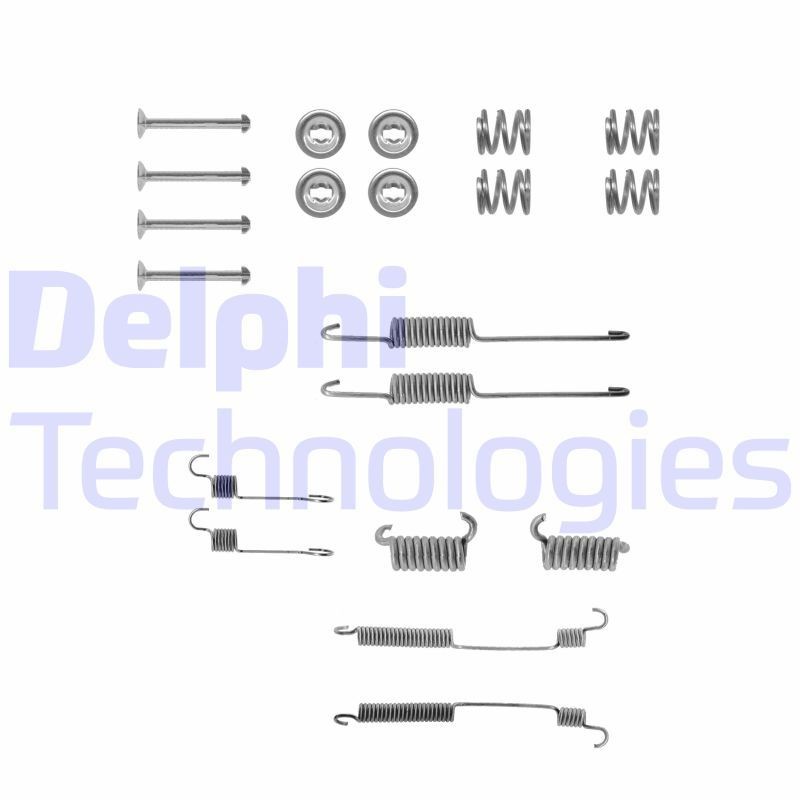 Original DELPHI Accessory kit, brake shoes LY1034 for FORD FUSION