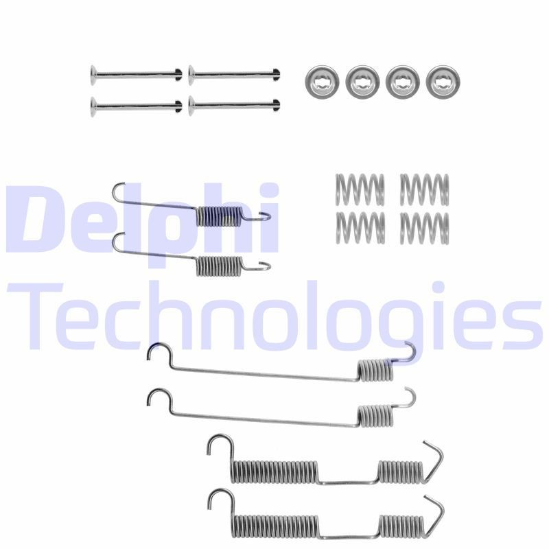 LY1054 Accessory Kit, brake shoes DELPHI LY1054 review and test