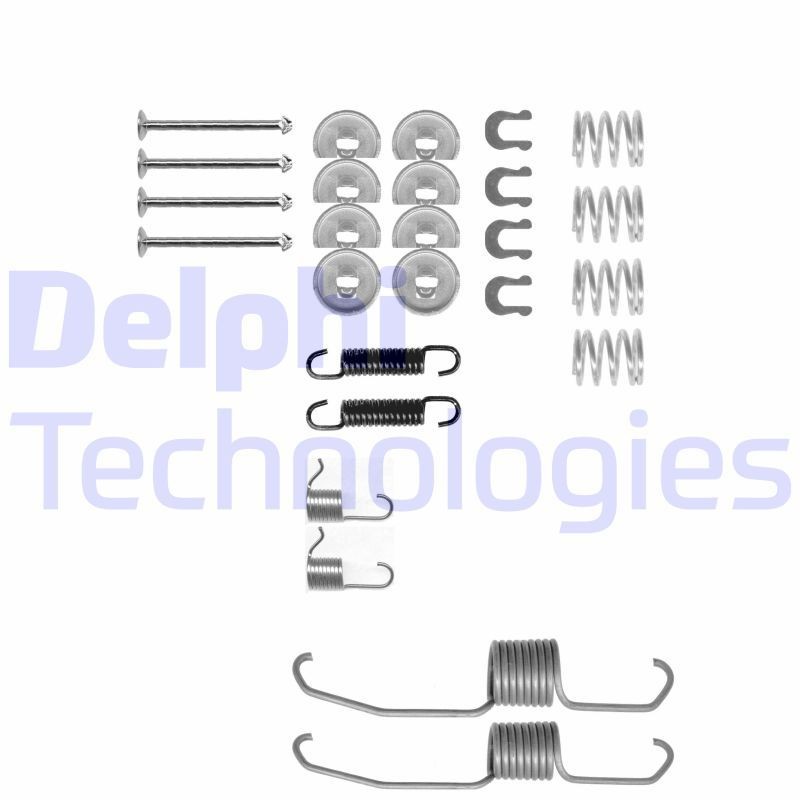 DELPHI LY1106 Accessory kit, brake shoes TOYOTA PASEO 1992 in original quality