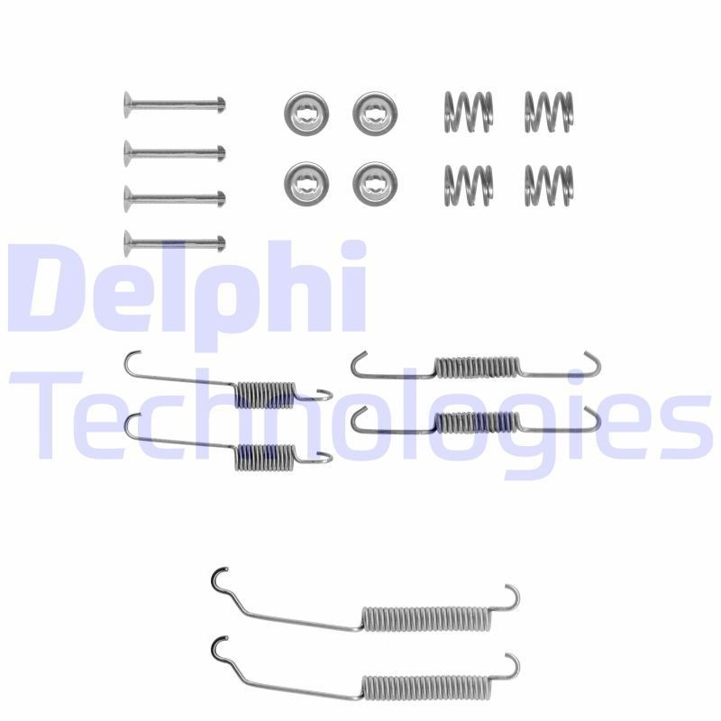DELPHI LY1129 Accessory Kit, brake shoes