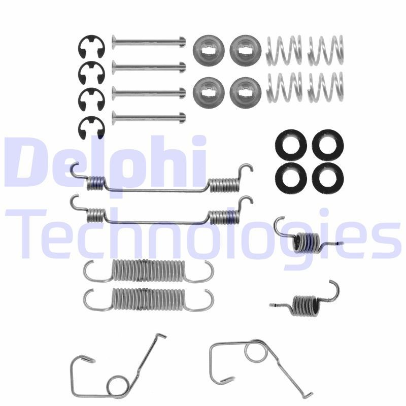 Great value for money - DELPHI Accessory Kit, brake shoes LY1130