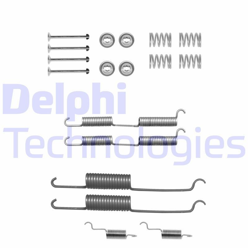 Great value for money - DELPHI Accessory Kit, brake shoes LY1138