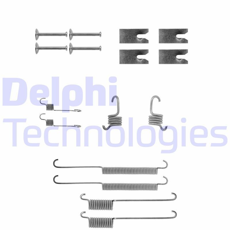 Great value for money - DELPHI Accessory Kit, brake shoes LY1140