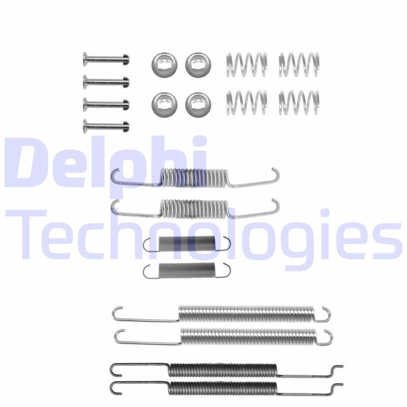DELPHI LY1182 Accessory kit, brake shoes SEAT INCA 1995 in original quality