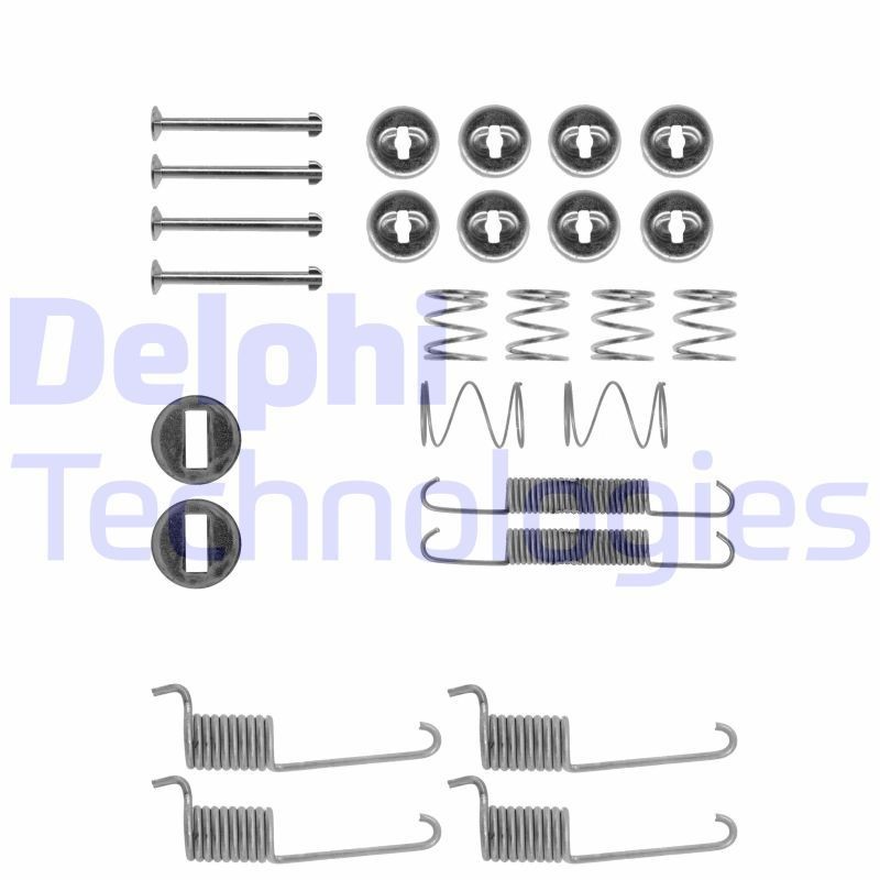 Great value for money - DELPHI Accessory Kit, brake shoes LY1196