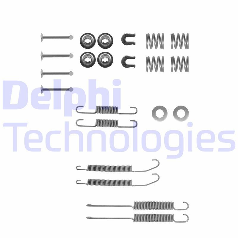 Great value for money - DELPHI Accessory Kit, brake shoes LY1199