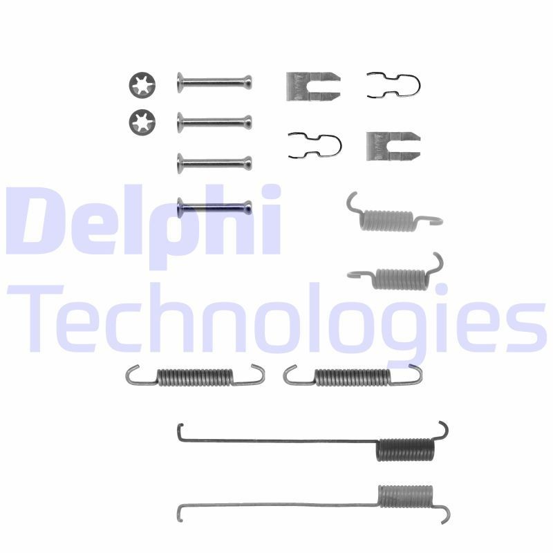 DELPHI LY1214 Accessory kit, brake shoes FIAT Punto II Hatchback (188) 1.2 60 (188.030, .050, .130, .150, .230, .250) 60 hp Petrol 2001