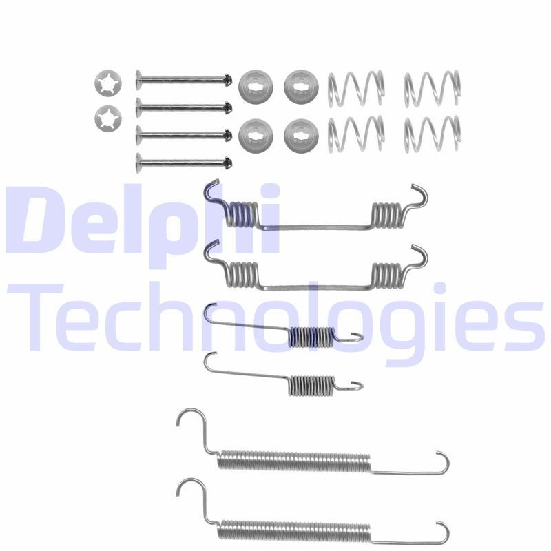 DELPHI Accessory kit, brake shoes Opel Astra G Saloon new LY1241