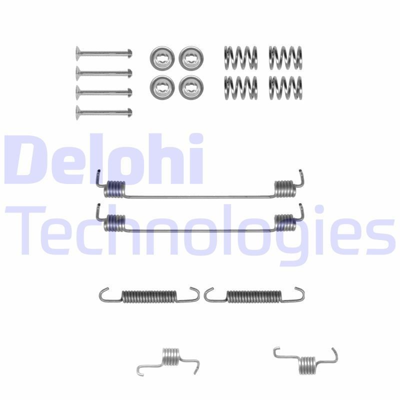 DELPHI LY1303 Accessory kit, brake shoes Lancia Ypsilon 843 1.3 JTD 70 hp Diesel 2005 price