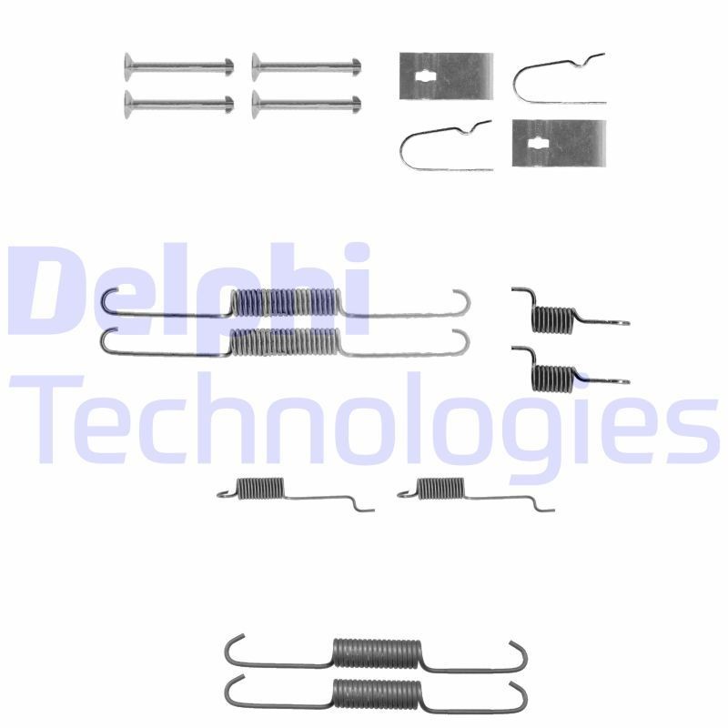 Great value for money - DELPHI Accessory Kit, brake shoes LY1307