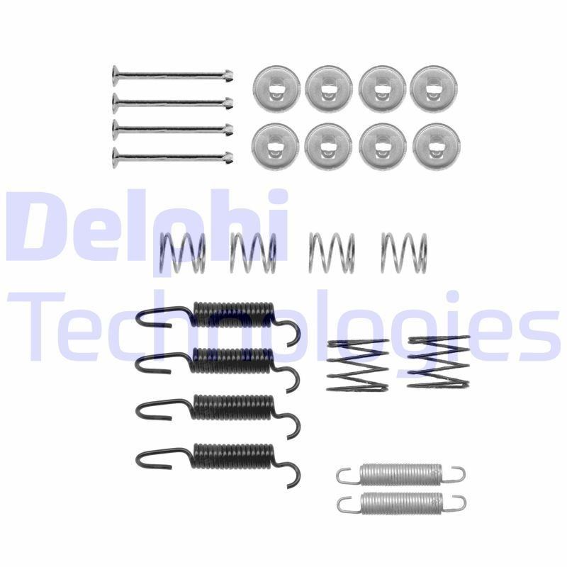 DELPHI LY1312 LEXUS RX 2014 Accessory kit, brake shoes