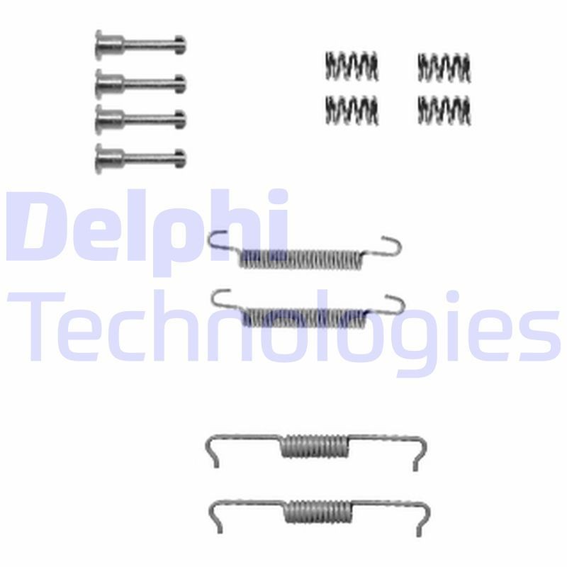 DELPHI LY1330 Accessory kit, brake shoes MERCEDES-BENZ M-Class 2007 in original quality