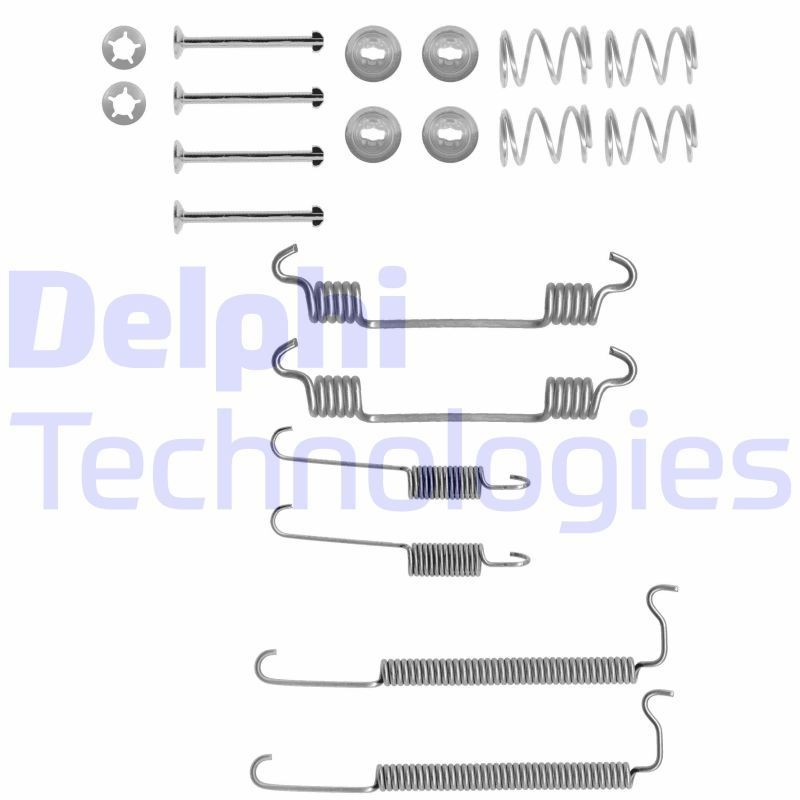 Great value for money - DELPHI Accessory Kit, brake shoes LY1357