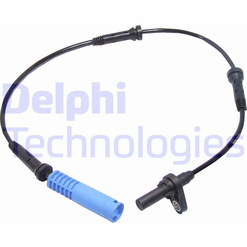 DELPHI Active sensor, 628mm Sensor, wheel speed SS20072 buy