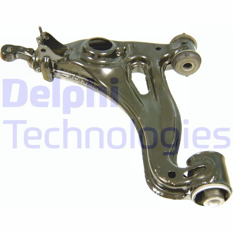 DELPHI TC1051 Suspension arm without ball joint, Left, Lower, Trailing Arm, Sheet Steel