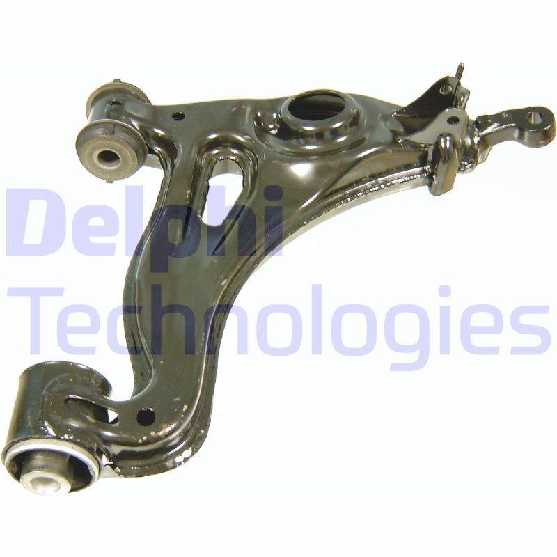 TC1052 DELPHI Control arm MERCEDES-BENZ without ball joint, Right, Lower, Trailing Arm, Sheet Steel