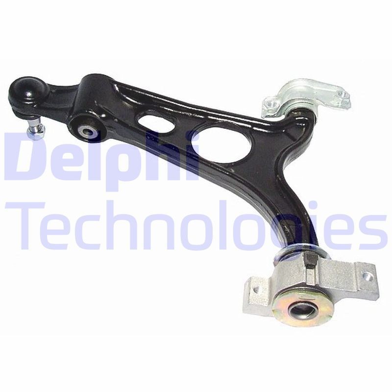 DELPHI TC1062 Suspension arm with ball joint, Trailing Arm, Cast Steel
